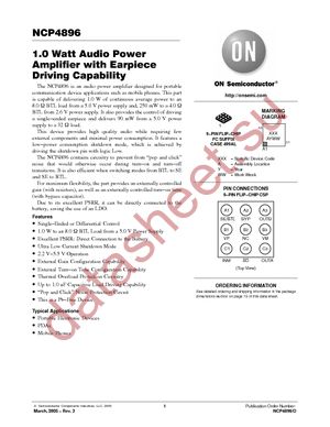 NCP4896FCT1G datasheet  